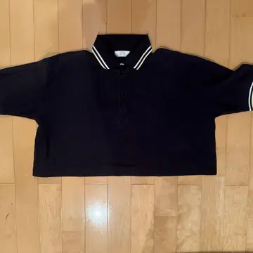 NEO SIGN 블랙 피케 셔츠