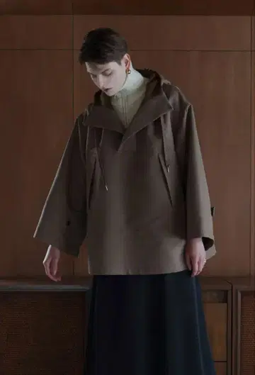 클라네 SIDE OPEN WIDE ANORAK