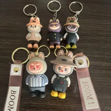 해외 인기 러브 라이브! 캐릭터 아크릴 키링 5개 세트