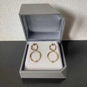 스타 주얼리 귀걸이 10K 2way 2JP0811 블루 토파즈