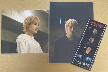 원엔 KENSHIN 우에무라 켄신 배틀킹 브로마이드 필름풍 스티커