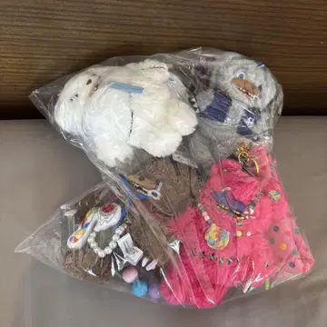 하미곰 스트랩 포함 마스코트 키체인 4인 세트