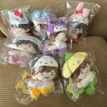 나니와단시 x Sanrio 봉제 인형 마스코트