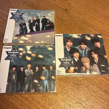SixTONES/Stargaze/3 형태 세트/시리얼 코드 없음