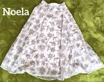 Noela 꽃무늬 플레어 스커트 M 사이즈
