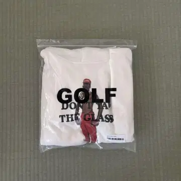 타일러 팝업 화이트 후드티