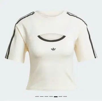 adidas 컷 아웃 카리 반팔 T셔츠