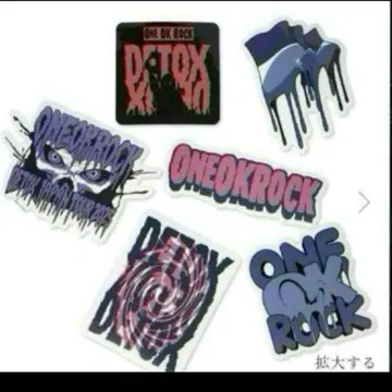 ONE OK ROCK DETOX 스티커 세트