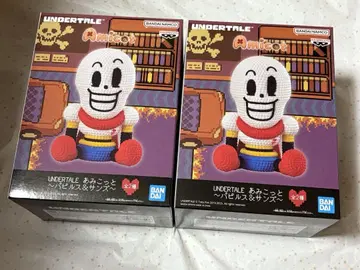 UNDERTALE 언더테일 아미코토 파피루스 피규어 2개 세트