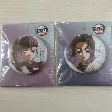 귀멸의 칼날 무한성편 코쵸우 시노부 츠유리 카나오 캔뱃지
