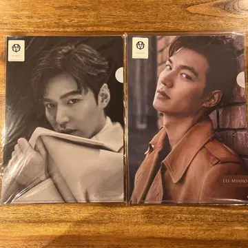 새상품 공식 이민호 클리어 파일 6개
