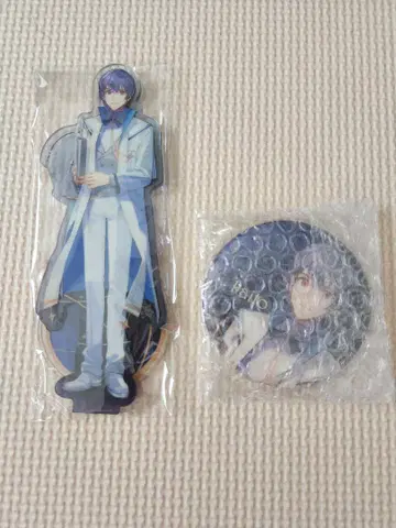 VOCALOID KAITO 아크릴 스탠드, 캔뱃지 세트