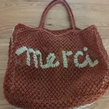 메쉬 편직 토트백 Merci