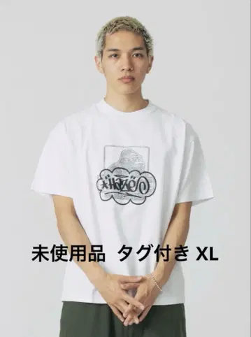 XLARGE HAZE 콜라보 OG 티셔츠 화이트 XL