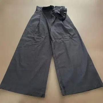 ZARA 와이드 팬츠 네이비