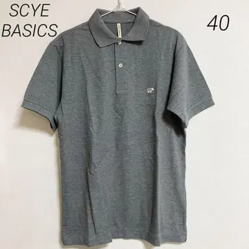 0515 SCYE BASICS 사이 베이직스 새상품 피케 셔츠 40