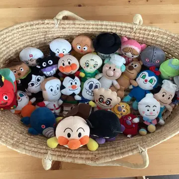 호빵맨 봉제 인형 세트