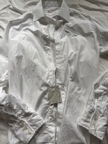 새상품 Turnbull & Asser 화이트 와이셔츠 39cm