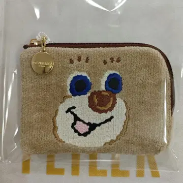 페이러 도업 테디 파우치 L자 미사용 새상품