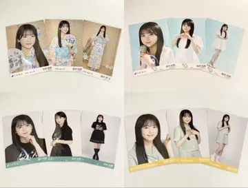 노기자카46 브로마이드 스즈키 유나 신궁 4종 컴프