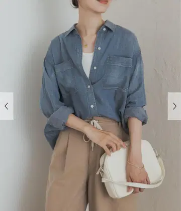 시어 데님 셔츠 어반 리서치 도어스