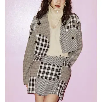 jouetie 쥬에티 패치워크 셋업