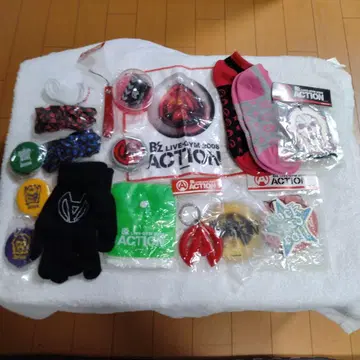 B'z LIVE-GYM 2008 ACTION 굿즈 세트