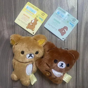 리락쿠마 매달리는 봉제 인형 2색 세트