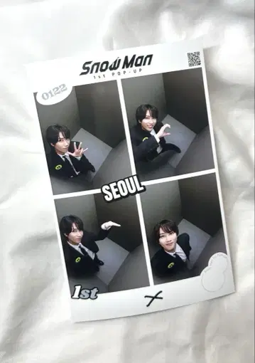 SnowMan 한국 팝업 즉석 사진 아베 료헤이 묶음 구매 할인합니다!
