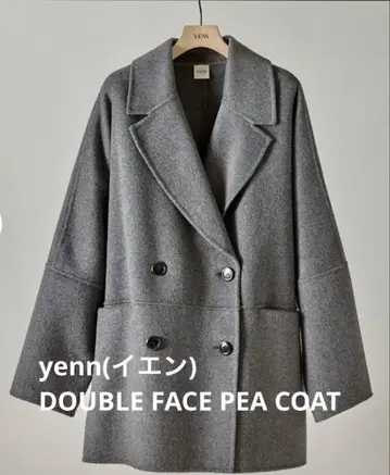 이번 시즌 미사용 새상품 yenn(이엔) 더블 페이스 피코트