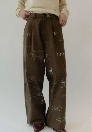 Knuth Marf high waist tattoo pants