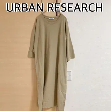 URBAN RESEARCH 어반 리서치 긴팔 티셔츠 베이지