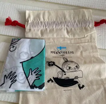 무민 카페 10주년 반다나 무민 카페 기프트 백