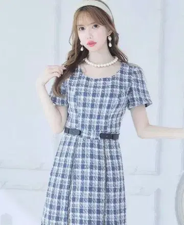 JEWELS 트위드 원피스