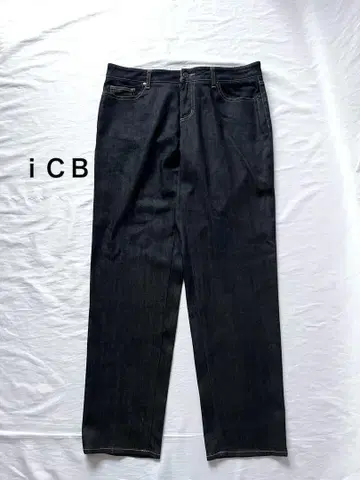 [ 일본제 ] iCB 데님 테이퍼드 팬츠 아이시비 인디고