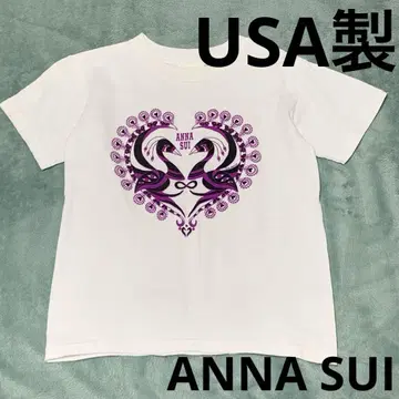 새상품급 USA제 ANNA SUI T셔츠 y2k 치비T 빈티지