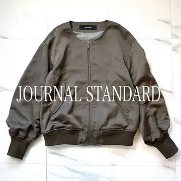 새상품급 JOURNAL STANDARD MA-1 자켓 여성용 카키 가을