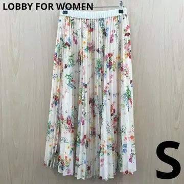 LOBBY FOR WOMEN 꽃무늬 플리츠 스커트 F0910A12