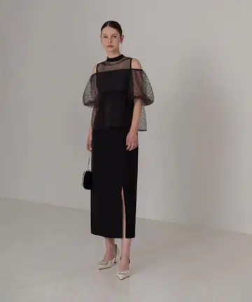 leja 드레스 블랙 s 사이즈