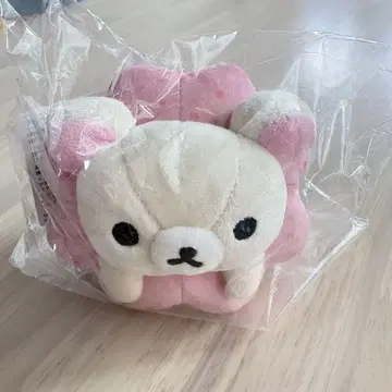 리락쿠마 미스터도넛 콜라보 매달린 봉제 인형 코리락쿠마