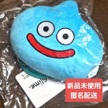 [ 미사용 새상품 ] 스마일 슬라임 봉제 인형 패스 케이스