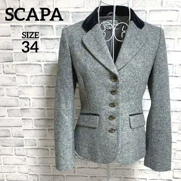 [ SCAPA ] 스캐파 일본제 이탈리아산 원단 울 자켓