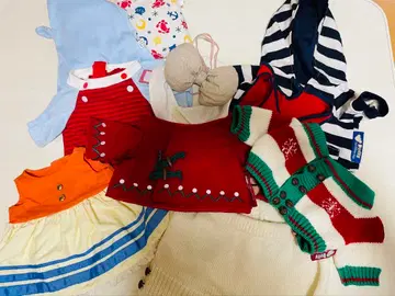 닷피 셰리메이 옷 갈아입기 의류 세트 니트 코튼 소재