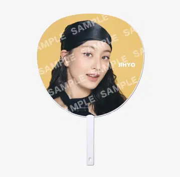 [ 미사용 새상품 ] TWICE JIHYO 부채 THIS IS FOR