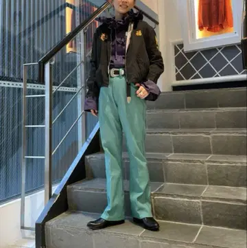 BEAMS BOY Wrangler x maturely 별주 Pants