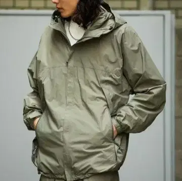 나일론 후드 자켓 올리브 M