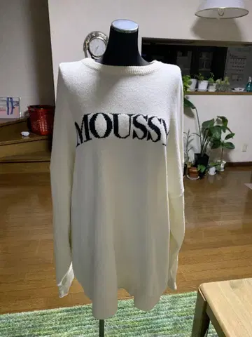 yn MOUSSY 니트 원피스 F 590g
