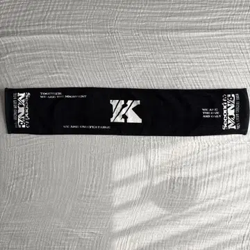 &TEAM K SECOND TO NONE 세카난 슬로건 타월 세탁필