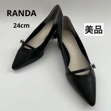 [새상품급] [인기 상품] RANDA 비쥬 버클 스틸레토 펌프스