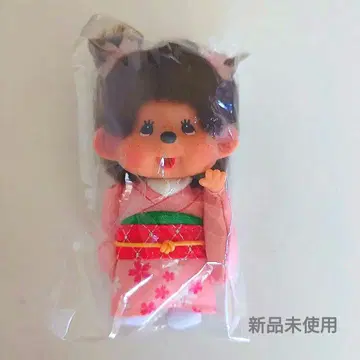 사쿠라 기모노 몬치치 얼굴 큰 키체인